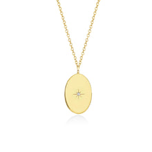 Load image into Gallery viewer, 10K GOLD DIAMOND STAR NECKLACE
