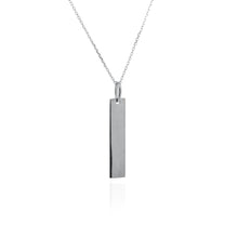 Load image into Gallery viewer, 10K GOLD RECTANGULAR DOG TAG NECKLACE
