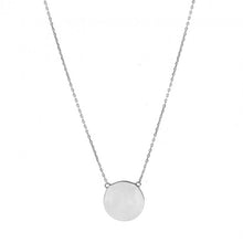 Load image into Gallery viewer, PLAIN 10K GOLD CIRCLE DISC NECKLACE 12MM
